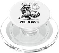 Animal Dansant Amusant All Panic No Disco Raccoon PopSockets PopGrip pour MagSafe