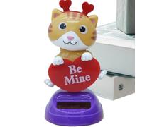 Animal dansant solaire,Animaux dansants à énergie solaire | Figurines de bureau d’animaux dansants | de décoration de tableau de bord de voiture, ornement de Table de saint-valentin pour voiture et ma
