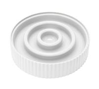Animal de Compagnie à Mangeoires Lents, Bol Alimentaire de Digestion pour Les Petits Chiens Moyens Chats Empêchent l'étouffement de la Preuve de l'échappement Promouvoir (White)