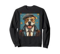 Animal de compagnie amusant Pitbull Dad Pitbull pour homme, fête des pères Sweatshirt
