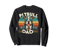 Animal de compagnie amusant Pitbull Dad Pitbull pour homme, fête des pères Sweatshirt