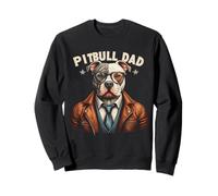 Animal de compagnie amusant Pitbull Dad Pitbull pour homme, fête des pères Sweatshirt