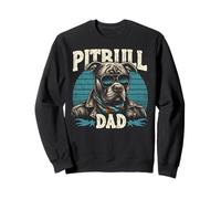 Animal de compagnie amusant Pitbull Dad Pitbull pour homme, fête des pères Sweatshirt
