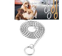 Animal de compagnie Chaîne moyenne en acier inoxydable P et grande chaîne chien formation de chien animal de compagnie chien sans soudure câble de traction soudage chaîne métallique non racine des che