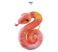 Animal de compagnie de l'année du serpent 2025, peluche de compagnie du serpent chinois - Poupée suspendue en peluche avec animal de compagnie de l'année du serpent | Jouet en peluche serpent de