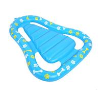 Animal de Compagnie Gonflable Flottant Rangée Chien Lit Vagrant Coussin d'eau pour Animaux de Compagnie Anneau de Natation Chien Radeau Flottant