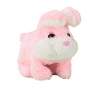Animal de Compagnie Interactif - Une Peluche de Lapin Qui Marche avec des Sons | Lapin Interactif | Pour les les Garçons et les Filles pour l'Anniversaire Noël et