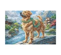 Animal de Compagnie Puzzles 1000 Pièces Educa Qualité Supérieure Décoration Artistique pour Famille Challenge Difficile Relaxation 3D Assemblage Amusant 1000 PCS