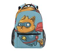 Animal De Dessin Animé Super Chat Cartable Sac à Dos Ecole étudiant Scolaire d'ordinateur pour Voyage Ados Filles Garçons Enfant