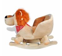 vidaXL Lion à bascule 80074 en peluche pour bébés