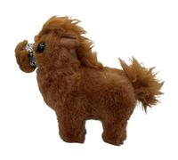 Animal De Peluche À Cheval - PET ÉLECTRONIQUE Interactif, Jouet De Mouvement | Prescia D'apprentissage Précoce Avec Fonction D'effets Sonors, Jouet Éducatif Pour Garçons Ra