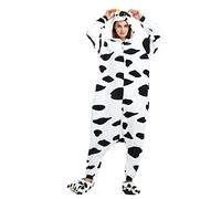 Animal de Pyjama Licorne Grenouillère Animaux Siamois Romper Pajamas Kigurumi Onesie Cosplay Animal Combinaison Costume Vêtement de Nuit en Flanelles Soirée Carvanal Halloween Noël Déguisement