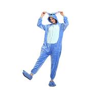Animal de Pyjama Licorne Grenouillère Animaux Siamois Romper Pajamas Kigurumi Onesie Cosplay Animal Combinaison Costume Vêtement de Nuit en Flanelles Soirée Carvanal Halloween Noël Déguisement