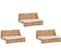 animal-design Climby Lot de 3 chaises longues murales pour chat