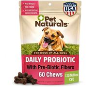 Animal Domestique Naturel de du Vermont Daily probiotiques pour Chiens, Complément Santé Digestive, 60 Bite de Taille Douce à mastiquer