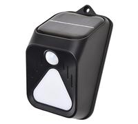 Animal Drive à énergie solaire | Lumière d'avertissement solaire 4 modes | Lumière d'alarme solaire, capteur étanche, extérieur, énergie solaire, alarme sonore pour jardin extérieur