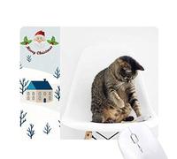 animal drôle action cat tire cadeau de noël maison tapis de souris