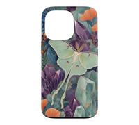 Animal du Livre de Contes Luna Moth Coque pour iPhone 13 Pro