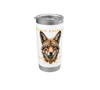 Animal du territoire du Dakota du Sud le Coyote Gobelet isotherme en acier inoxydable double paroi
