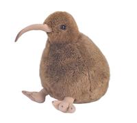 Animal en peluche à oiseaux kiwi - Jouet oiseau kiwi en peluche, sauvage réaliste douce | Adorable compagnon imitant les détails de l'apparence des oiseaux kiwi, jouet en peluche câlin avec déc