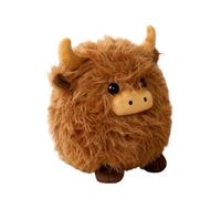 Animal En Peluche - Apaisant, Câlin Et Douillet, poupé En Forme De Vache En Peluche Pour enfant | Pour Canapé Lit Divan Bureau Siège Auto Maison Dortoir Garçons Filles Amis Adolescents