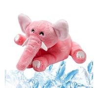 Animal en peluche avec sac à glace - Sac à glace avec animaux en peluche, poupée avec sac à glace pour animaux créatifs du zoo, poupées en peluche avec éléphants