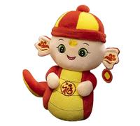 Animal en peluche avec serpent, peluche avec serpent en peluche,Poupée en peluche serpent chinois | Animaux en peluche de serpent du Nouvel An chinois, animaux en peluche de serpent debout, gi