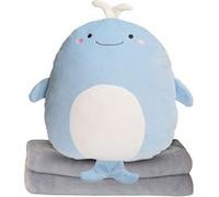 Animal en peluche baleine 40cm - Bleu Bleu G