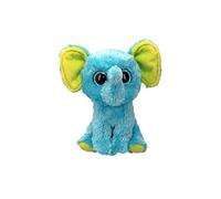 Animal en peluche Ty Beanie Boo's Small Trunkles L'éléphant Multicolore