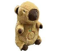 Animal en Peluche Capybara, en Peluche Capybara | Compagnon Musical pour Dormir avec lumière - Sucette pour Dormir avec Mouvement respiratoire Rythmique, Compagnon de Sommeil respiratoire