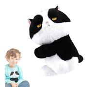 Animal en Peluche Chaton, Chat en Peluche - Chat en Peluche Chat Mignon en Peluche,Pendentif Chat en Peluche, décorations de Chat Multifonctions pour, Anniversaires, fêtes, Arbre, Filets Anti-Mouches