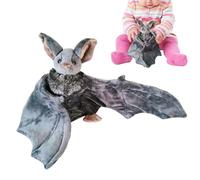 Animal en peluche chauve-souris - Marionnette de collection gothique douce | Décoration douce pour et adultes, parfaite pour la chambre, la voiture, le bureau, la maison, cadeau de fête, ameub