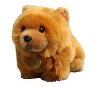 Animal en peluche Chow Chow, jouet en peluche Chow Chow de simulation - de chien en peluche Chow Chow réaliste de 25 cm,Jouet en peluche mignon, doux et confortable pour hommes, femmes, , anniv