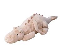 Animal en Peluche de Dragon, Peluche de Dinosaure Mignonne 35 Pouces Long, Oreiller Dragon Doux et Pelucheux avec Aile, Oreiller Corps d'animal pour Enfants garçons Filles