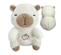 Animal en peluche de suceur du sommeil - Pâque de Pâques en peluche avec un son cardiaque | Jouet de confort de chiot pour les bébés | Aide apaisante douce | Compagnon de coucher câlin | Solution