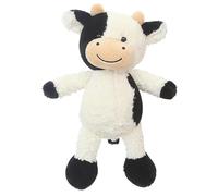 Animal en peluche de vache - Jouet en peluche de vache réaliste | de vache blanche et noire à attacher, accompagner, mignons animaux en peluche pour canapé, lit, canapé