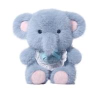 Animal en Peluche D'éléphant Bébé, Jouet en Peluches D'éléphant 7.67 ", Jouets Moelleux en Peluche en Peluches Mignon Cadeaux de Naissance de Noël pour Fille (Minuscule Éléphant)