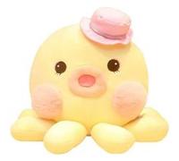 Animal en peluche dessin animé bébé poulpe 20 cm -jaune G