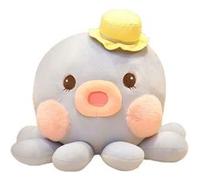 Animal en peluche dessin animé poulpe bébé 20 cm -bleu