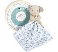 Animal en peluche Doudou et Compagnie Botanic Bio Chien Pm avec doudou Bleu Bleu G