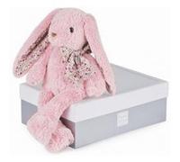 Histoire d'Ours Peluche Lapin Copains Câlins Rose 40 cm Boîte cadeau HO2435