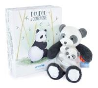 Animal en peluche Doudou et Compagnie Panda Bébé et moi G