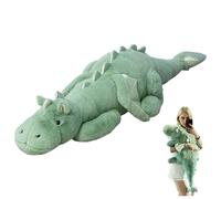Animal en Peluche Dragon, Mignon Dinosaure Vert en Peluche avec Petite Aile 35 Adorable poupée ptérosaure Oreiller câlin Doux en Dragon pour Enfants Adultes Amis Noël, décorations de Noël