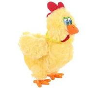 Animal en peluche électrique poule 40cm - Jaune Jaune G