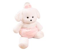 Animal en peluche éléphant, peluche éléphant | Mignon chien blanc éléphant bleu renard orange en peluche 17,7 pouces - Jouet en peluche familial Zoo de dessin animé, jouets en peluche pour , décoratio