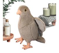 Animal en peluche en forme d'oiseau doux et apaisant pour se détendre et dormir, pour fête, canapé, chambre, voiture, pour Halloween, Pâques, Noël et