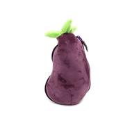 Animal en peluche Flipetz éléphant aubergine