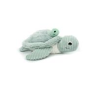 Animal en peluche Flipetz tortue maman/bébé Vert d'eau