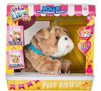Animal en peluche interantif Little Live Pets Rollie My kissing puppy Multicolore G