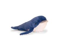 Animal en peluche KeelECO Baleine Bleu et Blanc